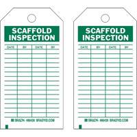 &eacute;tiquettes de rapport d'inspection, Polyester, 4" la x 7" h, Anglais Northern Industrial Supply Inc.