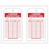 &eacute;tiquettes de rapport d'inspection, Polyester, 4" la x 7" h, Anglais Northern Industrial Supply Inc.