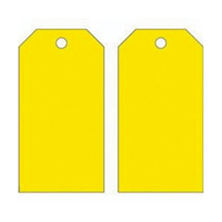 &eacute;tiquettes vierges pour la pr&eacute;vention des accidents, M&eacute;tal, 3" la x 5-3/4" h Northern Industrial Supply Inc.