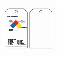 &eacute;tiquettes auto-plastifiantes du droit &agrave; l'information, Polyester, 3" la x 5-3/4" h, Anglais Northern Industrial Supply Inc.