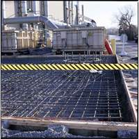 Ruban pour barricade, Anglais, 3" la x 200' lo, 3 mils, Noir sur jaune Northern Industrial Supply Inc.
