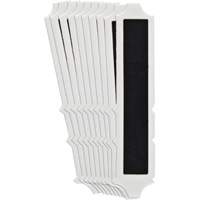 Quick-Align&reg;Individual Gothic Number and Letter Labels, I, 4" H, Black Northern Industrial Supply Inc.