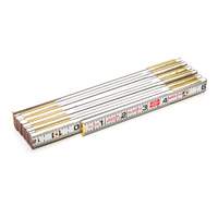 Red End&reg; Masonry Rule, 6' L, Wood, 1/16" Graduations Northern Industrial Supply Inc.