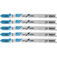 Jig Saw Blades Basic for Metal, High Speed Steel, T-Shank, 3-5/8" L Northern Industrial Supply Inc.