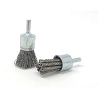 Brosse mont&eacute;e &agrave; fils ondul&eacute;s, 3/4" dia., dia. Des fils 0,014", Tige 1/4" Northern Industrial Supply Inc.