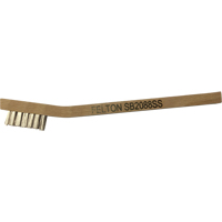 Small Cleaning Scratch Brushes, Stainless Steel, 3 x 7 Wire Rows, 7-3/4" Long Northern Industrial Supply Inc.