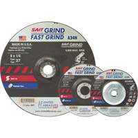 A24N Fast Grinding Wheel, 4-1/2" x 3/16", 7/8" Arbor, Aluminum Oxide, Type 27 Northern Industrial Supply Inc.