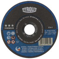Cutting Disc, 5" x 1/16", 7/8" Arbor, Type 27, Aluminum Oxide, 12250 RPM Northern Industrial Supply Inc.