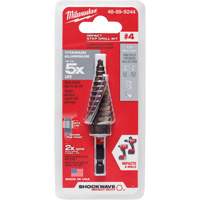 Foret &eacute;tag&eacute; #4 Shockwave Impact Duty, 3/16" - 7/8", Incr&eacute;ments de 1/16", Titane Northern Industrial Supply Inc.