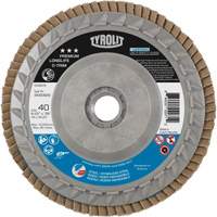 Long Life C-Trim Flap Disc, 4-1/2" x 5/8"-11, Type 27, 40 Grit, Zirconia Alumina Northern Industrial Supply Inc.