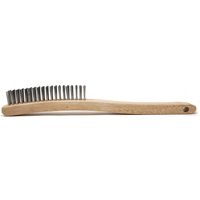 Scratch Brush, Stainless Steel, 4 x 19 Wire Rows, 13-11/16" Long Northern Industrial Supply Inc.