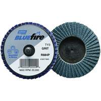 BlueFire&reg; R884P Mini Flap Disc, 2" x Type 27, 40 Grit, Zirconia Alumina Northern Industrial Supply Inc.