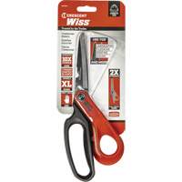 Cisailles robustes &agrave; rev&ecirc;tement en titane pour ouvriers professionnels, 10", Poign&eacute;e Anneaux Northern Industrial Supply Inc.