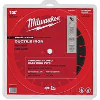 Circular Saw Blade, 12", Ductile Iron Use Northern Industrial Supply Inc.