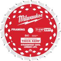 Thick Kerf Framing Circular Saw Blade, 7-1/4", 24 Teeth, Wood Use Northern Industrial Supply Inc.