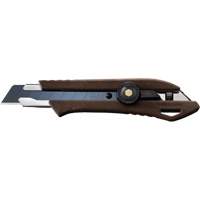 Ratchet Lock Knife, 18 mm, Wood Handle Northern Industrial Supply Inc.