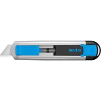 Secunorm 525 Retractable Safety Knife with Blunt Tip Blade, 18 mm, Aluminum Handle Northern Industrial Supply Inc.