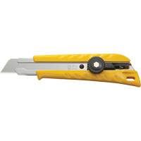 Ratchet Lock Utility Knife with Solid Blade, 18 mm, Stainless Steel Blade Northern Industrial Supply Inc.