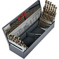 Heavy-Duty Jobber Length Combination Drill Bit Set, 115 Pieces, High Speed Cobalt Northern Industrial Supply Inc.