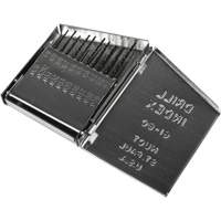 Jobber Length Drill Bit Set, 20 Pieces, High Speed Steel Northern Industrial Supply Inc.