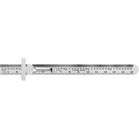Economy Precision Flexible Ruler, 6" L, Steel Northern Industrial Supply Inc.
