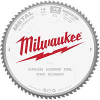 Endurance&reg; Circular Saw Blade, 14", 72 Teeth, Metal Use Northern Industrial Supply Inc.