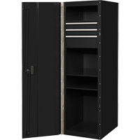 Armoire lat&eacute;rale s&eacute;rie RX, 3 tiroirs, 19" la x 25" p x 61" h, Noir Northern Industrial Supply Inc.