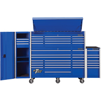 Armoire lat&eacute;rale s&eacute;rie RX, 3 tiroirs, 19" la x 25" p x 61" h, Bleu Northern Industrial Supply Inc.