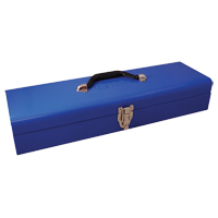 Low Profile Utility Tool Box, 20" D x 6-1/4" W x 5" H, Blue Northern Industrial Supply Inc.