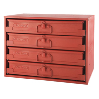 R&acirc;telier avec 4 boîtes &agrave; compartiments, 4 compartiments, 20-1/2" la x 12-1/2" p, 14-5/8" h, Rouge Northern Industrial Supply Inc.