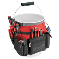 Sac organiseur pour seau, 10" lo x 10" la x 13-1/2" h, Nylon, Rouge Northern Industrial Supply Inc.