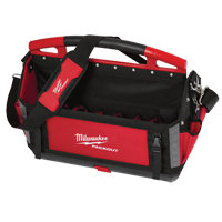Packout Tote, Ballistic Nylon, 32 Pockets, Black/Red Northern Industrial Supply Inc.