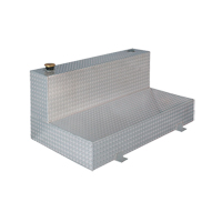 Aluminum Fuel Transfer, Aluminum, 100 Gal. Capacity, Silver Northern Industrial Supply Inc.