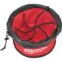 Sac range-tout style parachute, 11-4/5" lo x 11-4/5" la x 11" h, Nylon, Noir/Rouge Northern Industrial Supply Inc.