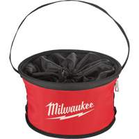 Sac range-tout style parachute, 11-4/5" lo x 11-4/5" la x 11" h, Nylon, Noir/Rouge Northern Industrial Supply Inc.