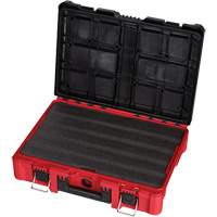 Coffre &agrave; outils avec partitions ajustables Packout, 20-7/10" x 15-1/5" x 6-1/5", Noir/Rouge Northern Industrial Supply Inc.
