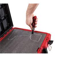 Coffre &agrave; outils avec partitions ajustables Packout, 20-7/10" x 15-1/5" x 6-1/5", Noir/Rouge Northern Industrial Supply Inc.