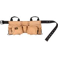 Ceinture &agrave; outils pour menuisier, Cuir, Havane Northern Industrial Supply Inc.