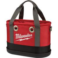 Sac ovale a&eacute;rien utilitaire, Nylon balistique, 14 pochettes, Noir/Rouge Northern Industrial Supply Inc.