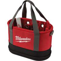 Sac ovale a&eacute;rien utilitaire, Nylon balistique, 14 pochettes, Noir/Rouge Northern Industrial Supply Inc.