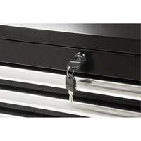 Industrial Tool Chest, 26" W, 4 Drawers, Black Northern Industrial Supply Inc.