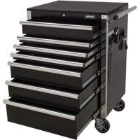Heavy-Duty Tool Cart, 7 Drawers, 28" W x 22" D x 42-3/8" H, Black Northern Industrial Supply Inc.