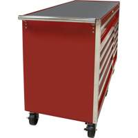 Industrial Tool Cart, 12 Drawers, 56" W x 24-1/2" D x 38-1/8" H, Red Northern Industrial Supply Inc.
