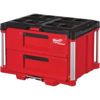 Boîte &agrave; outils avec 2 tiroirs Packout, 16-1/3" x 14-1/3" x 22-1/5", Rouge Northern Industrial Supply Inc.