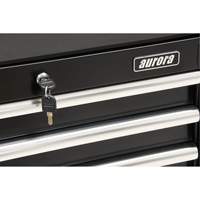 Industrial Tool Cart, 3 Drawers, 29-4/5" W x 21-1/5" D x 38-4/5" H, Black Northern Industrial Supply Inc.