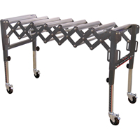 Extendable & Flexible Conveyor Roller Tables, 20" W x 52" L, 300 lbs. per lin. Ft. Capacity Northern Industrial Supply Inc.