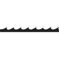 12-Piece Skip Tooth Scroll Saw Blades, Scroll cutting, 0.045" W x 5" L, 14 TPI Northern Industrial Supply Inc.