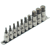 Jeu de douilles SAE HSW3812-10, Hexagonale, Prise 1/2"/3/8", 10 mr Northern Industrial Supply Inc.