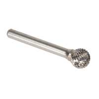 CLEVELAND Solid Carbide Burrs - Ball Shape, 1/4" Shank Northern Industrial Supply Inc.