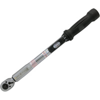 Heavy-Duty Slim Head Torque Wrench, Click, 3/8" Square Drive, 10 - 80 ft-lbs. Northern Industrial Supply Inc.
